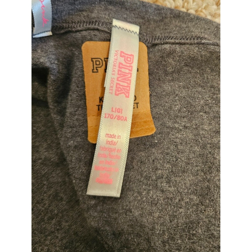 VICTORIA SECRETS Lucky‎ Clover Novelty Boy Shorts Underwear Gray Cheeky Panties - Picture 10 of 11